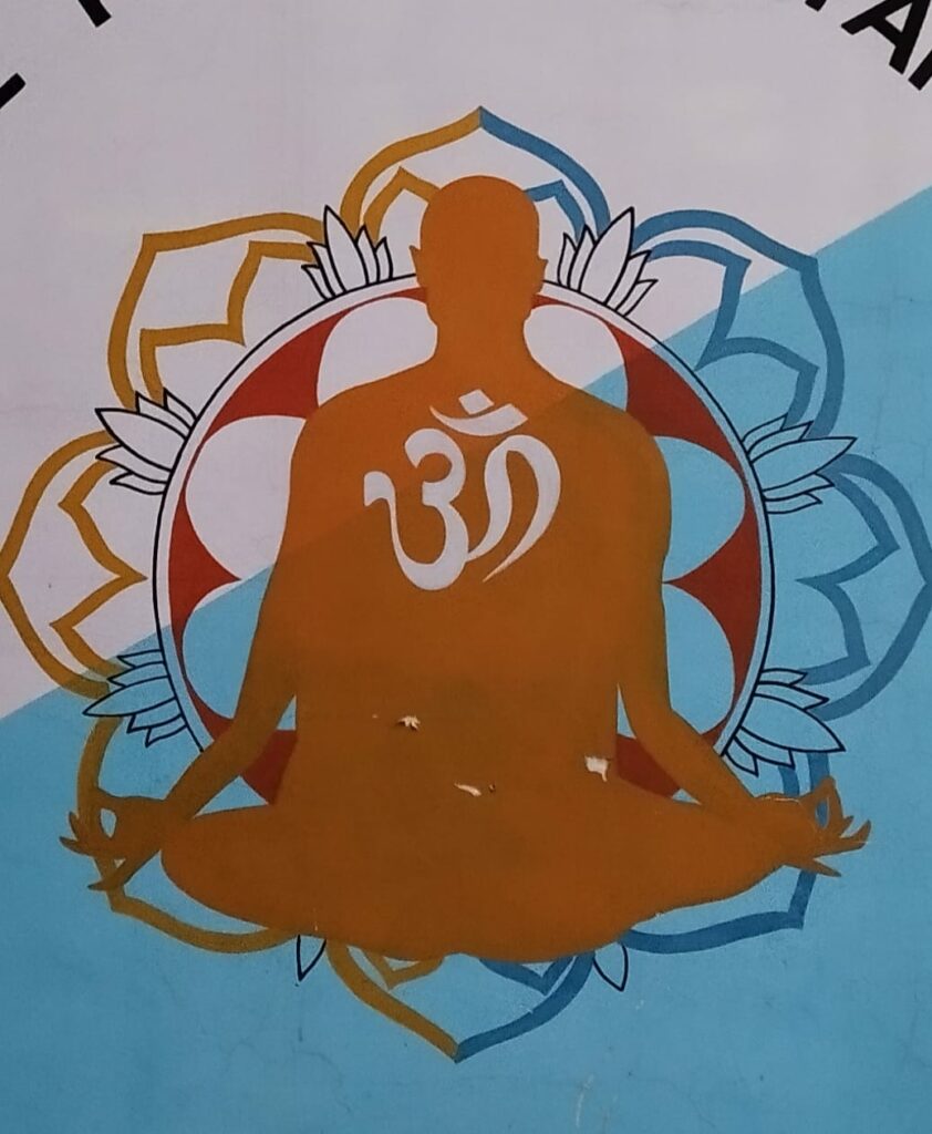 assise méditative avec le OM